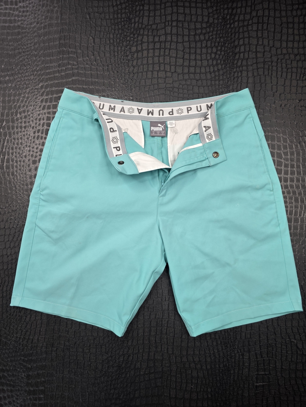 Puma Jackpot Golf Men's Shorts Size 32 Teal
